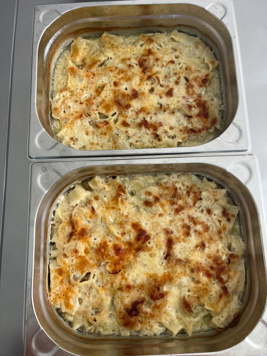 Cristina Victoria - Catering - Warme Speisen, nudelauflauf-zwei-schalen