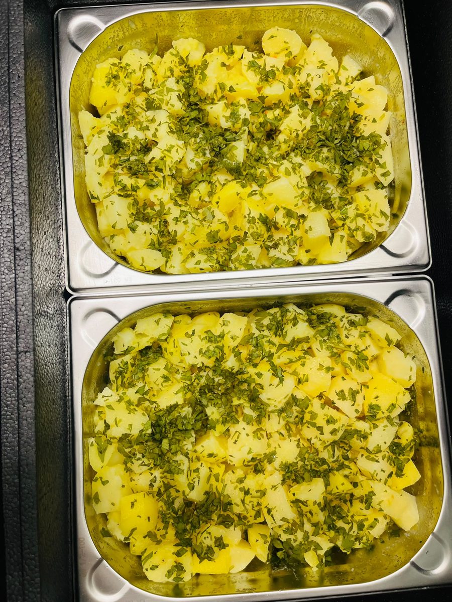 Cristina Victoria - Catering - Warme Speisen, petersilienkartoffeln