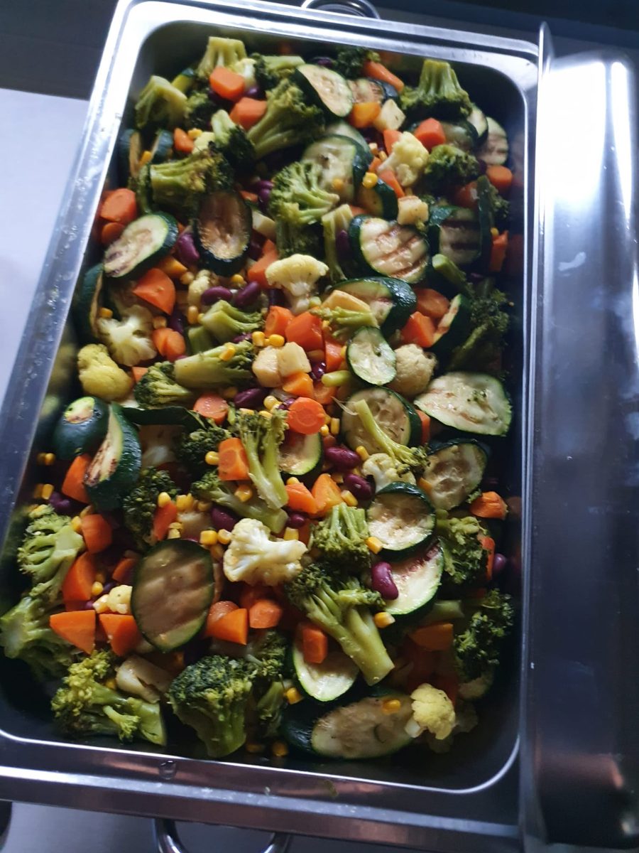 Cristina Victoria - Catering - Warme Speisen, gemuesepfanne