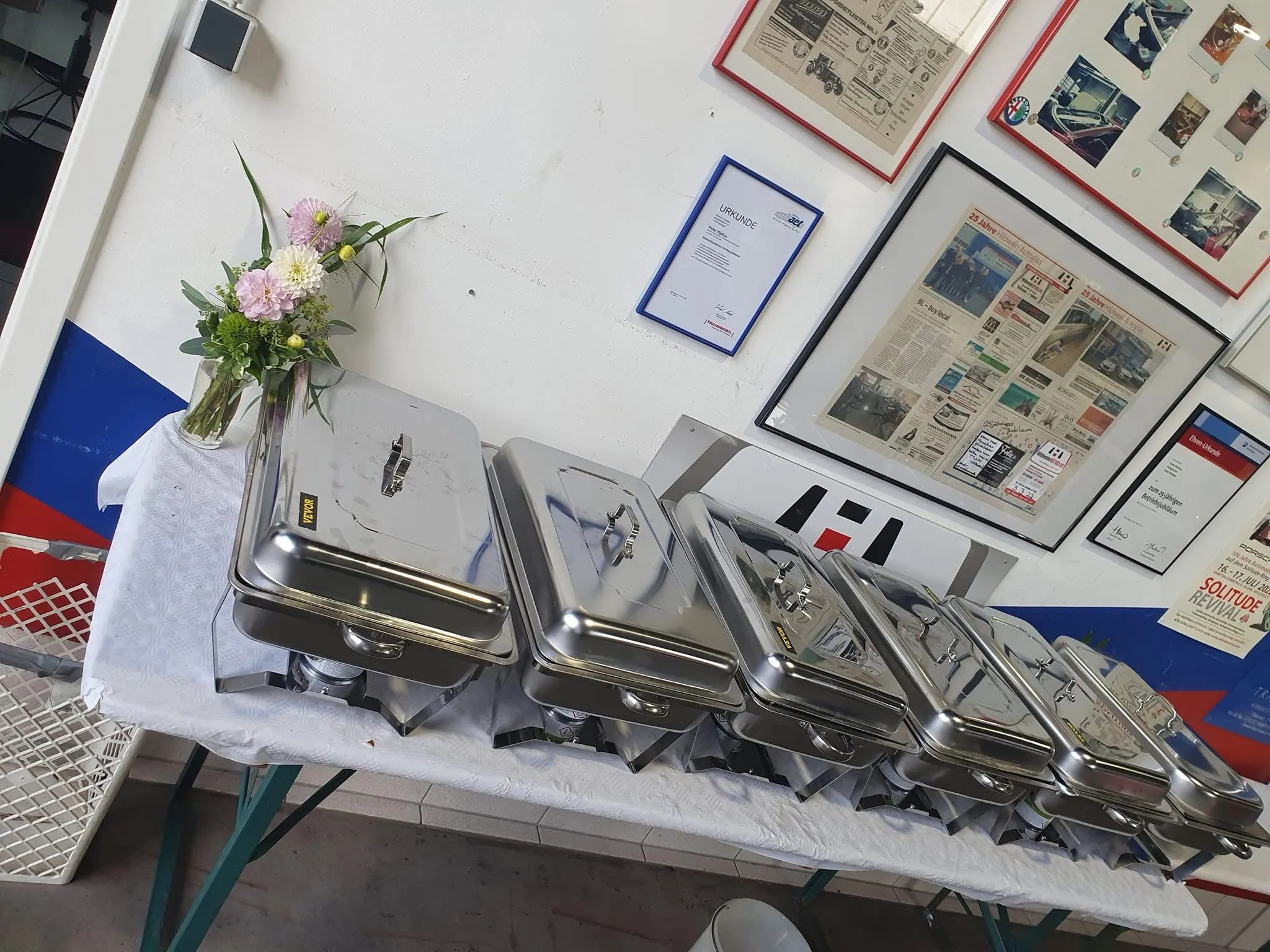 Cristina Victoria - Catering - Lieferung, Auf- und Abbau